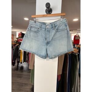 Agolde Parker long Denim Shorts